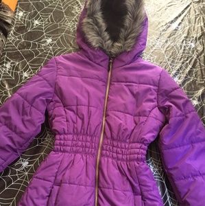 Kids Calvin Klein puffer coat